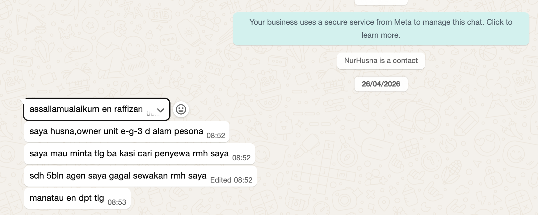 Testimoni pelanggan Raffizan.com 2